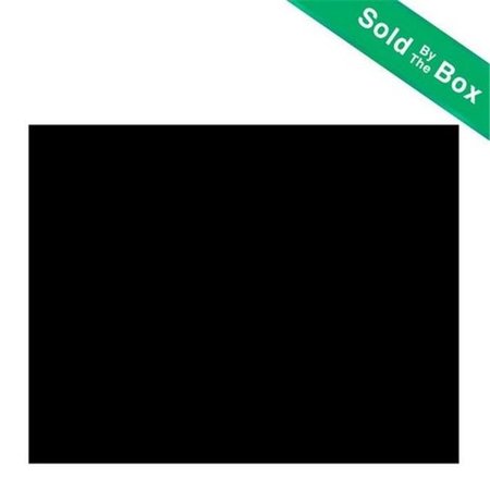 BAZIC PRODUCTS Bazic 5021   22" X 28" Black Poster Board   Case of 25 5021